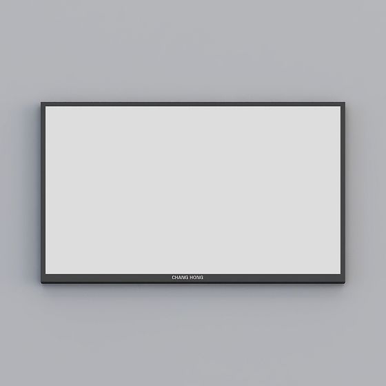 Chang Hong Smart TV 3D model for Creative Projects