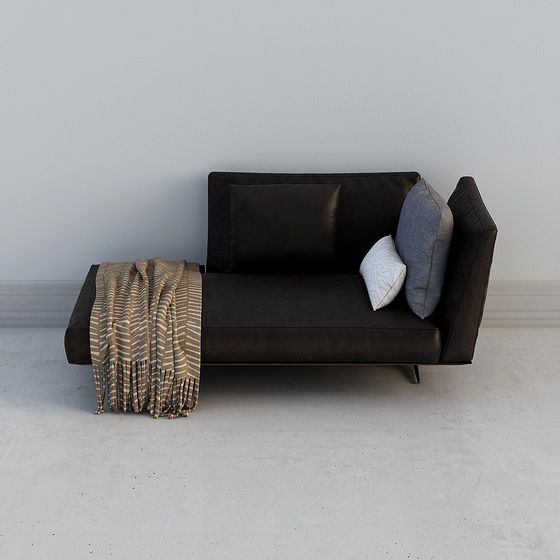 現代的な革製リクライナー