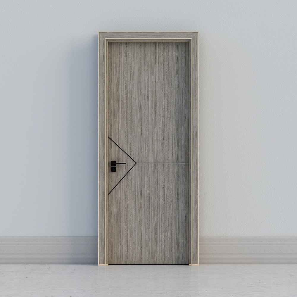 modern grey door