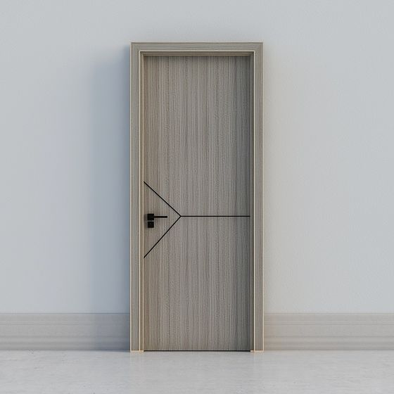 Urban Door 3D model - Modern Minimalist Design