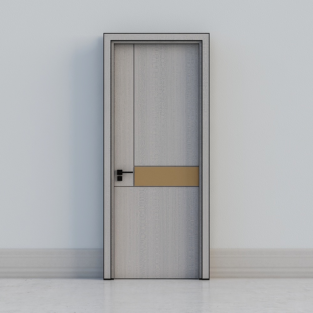 簡約艾倫 - 輕奢極簡風格 - 室內門臥室門套裝門房間門 - 9575 紫色好木