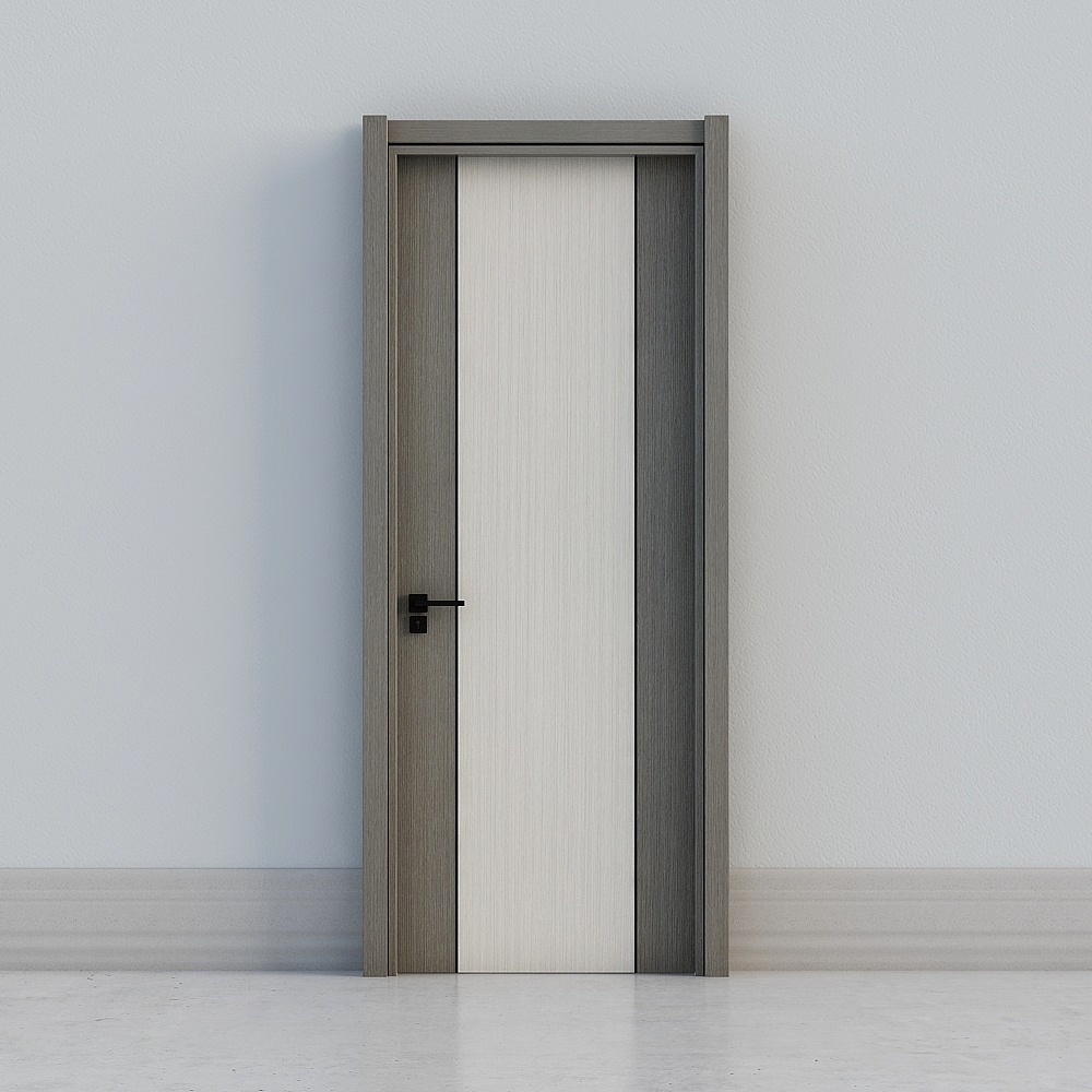 Simple Allen - Light Luxury Minimalist Style - Interior Door Bedroom Door Set Door Room Door-EA001