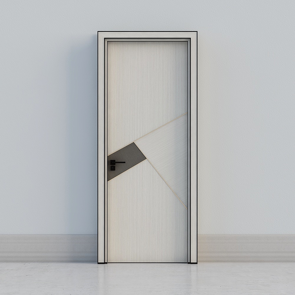 Simple Allen - Light Luxury Style/Minimalist - Interior Door Bedroom Door Set Door - 9567 Champs-Elysees-2