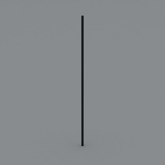 Urban Pillar 3D model - Low Poly High Detail