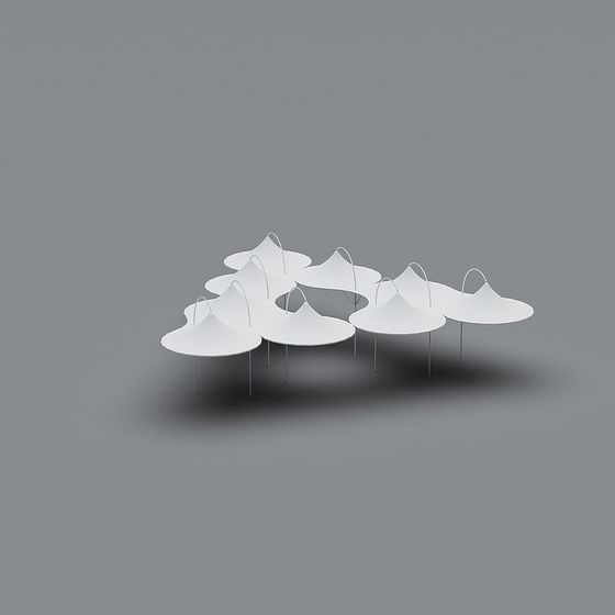 Cloud Pendant Light 3D model