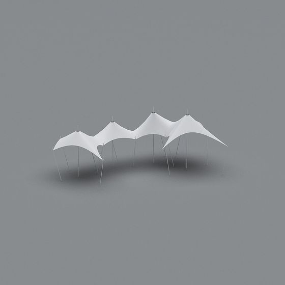 Modern Tent 3D model