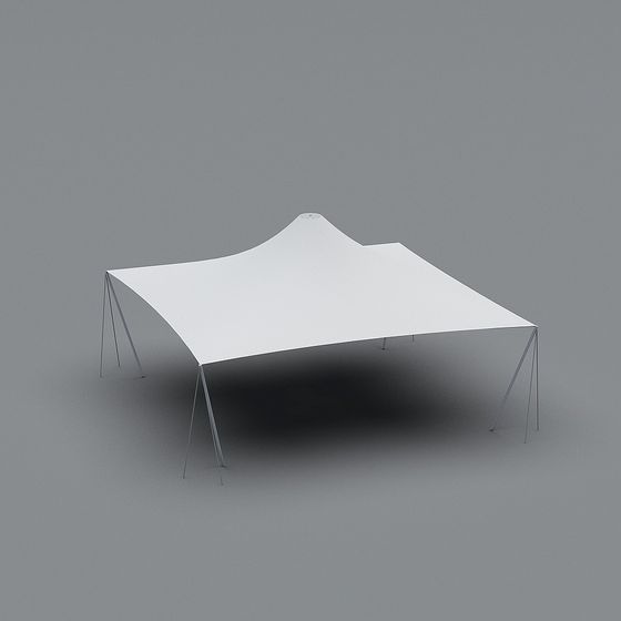 Minimalist Modern Tent 3D model