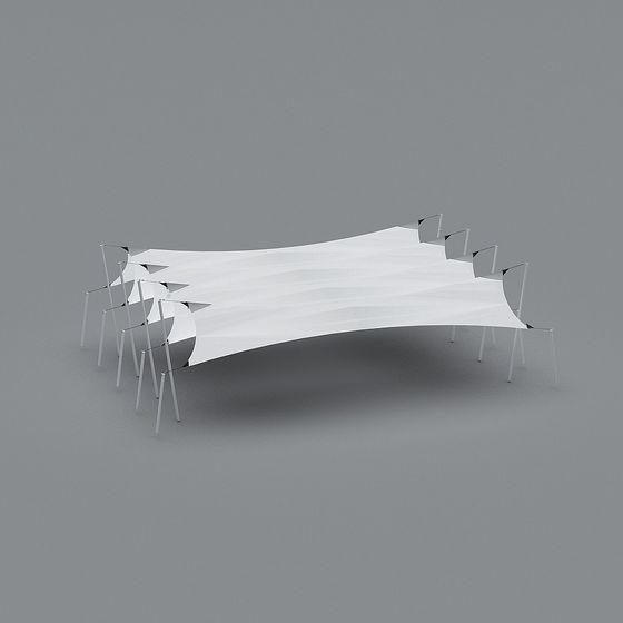 Sail Pavilion 3D model