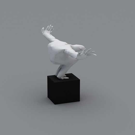 Leaping Frog 3D Model for Creative Projects
