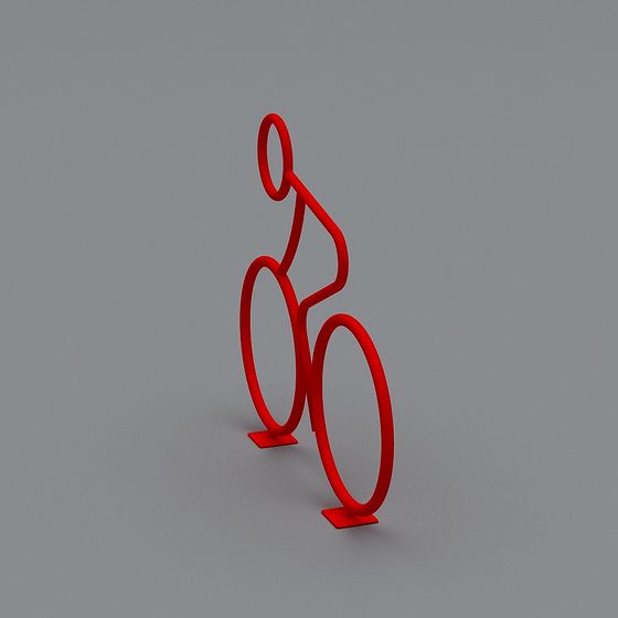 Urban Cyclist 3D Model for Creative Projects