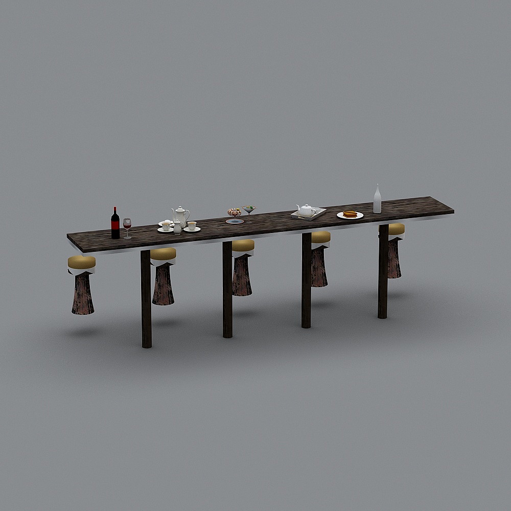 Outdoor tables and chairs