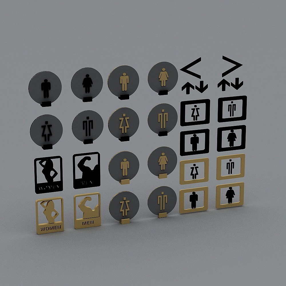 shopping mall signage