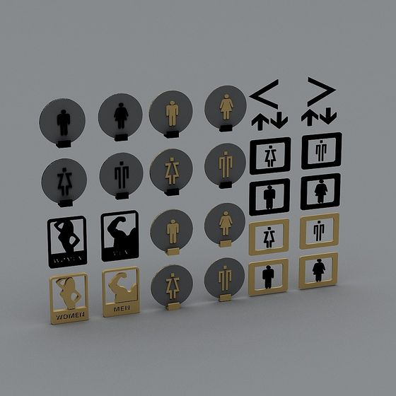 Stylish Low Polygon 3D Model for Designers