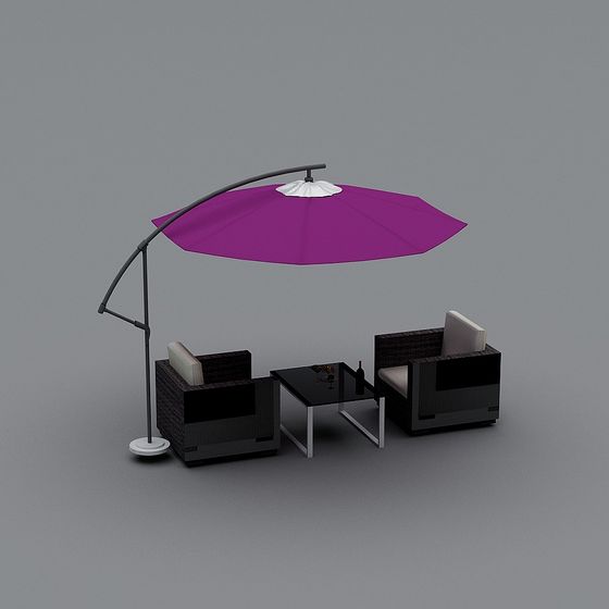 Urban Corner Leisure Area 3D model
