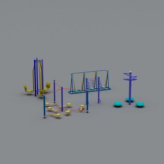 Playground Fun Zone 3D model