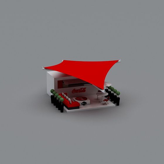 Sleek Modern Low-Poly 3D Model for Creative Spaces