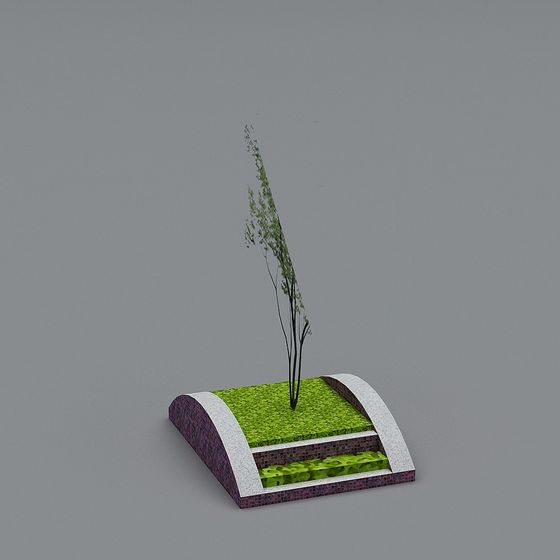 Urban Oasis 3D Model for Creative Projects