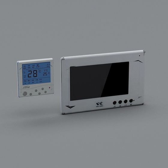 Smart Thermostat 3D model