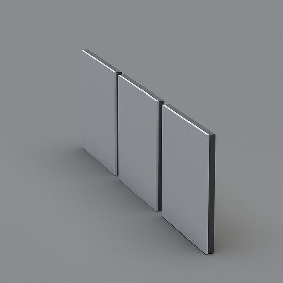 Stylish Low-Poly Geometric 3D model