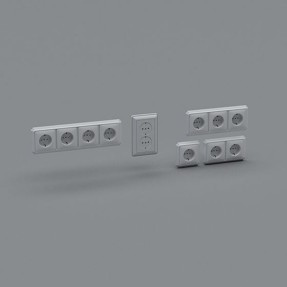 Powerful Plugs 3D model
