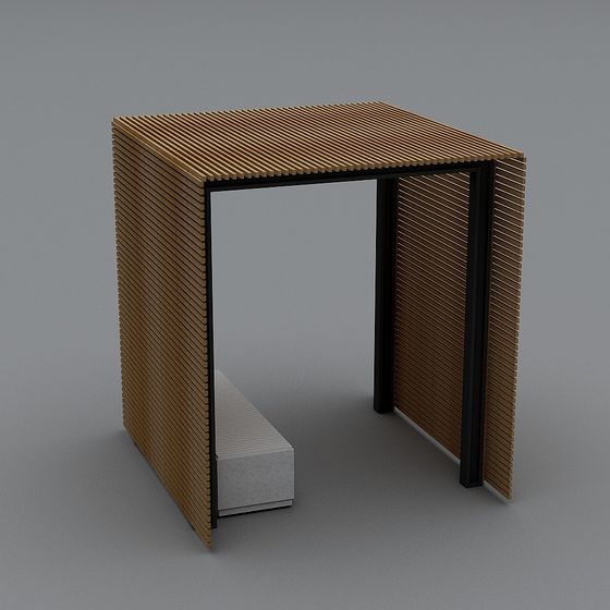 City Gate Low Polygon 3D model