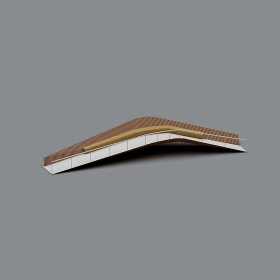 Stylish Bridge 3D model for Creative Projects