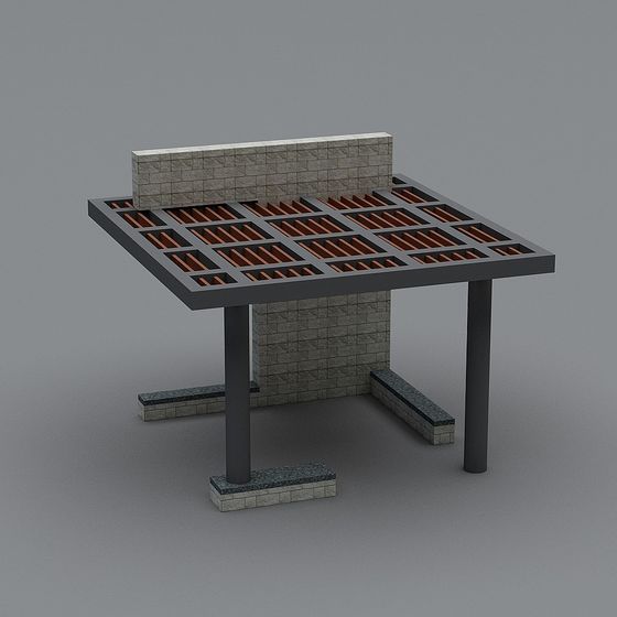 City Window 3D Model for Urban Aesthetics