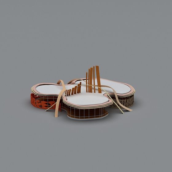 Forest Dream 3D model - Low Poly Fantasy Architecture