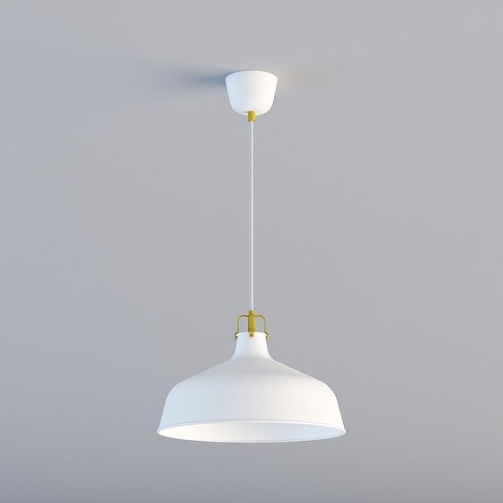 Stylish Modern Pendant Light 3D model