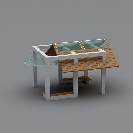 Urban Oasis Pavilion 3D model