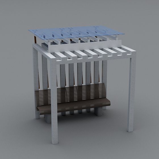 Urban Rest Pavilion 3D model