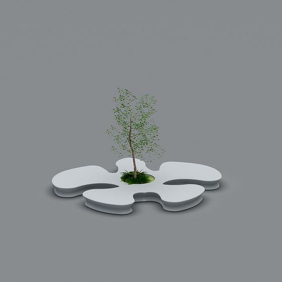 Natural Bridge Low Poly 3D model