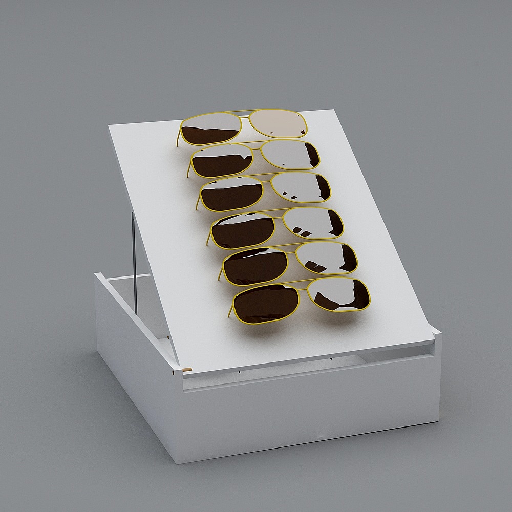 Stylish Sunglasses 3D Model for Urban Aesthetics