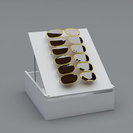 Stylish Sunglasses 3D Model for Urban Aesthetics