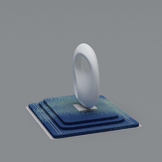 Suspended Ring 3D model