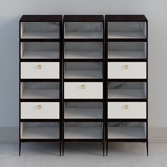 Sleek Urban Storage Unit 3D Model