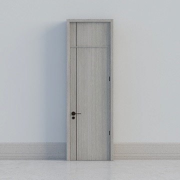 modern grey high door