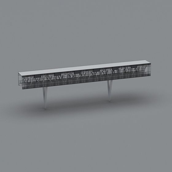 Aerial Corridor 3D model