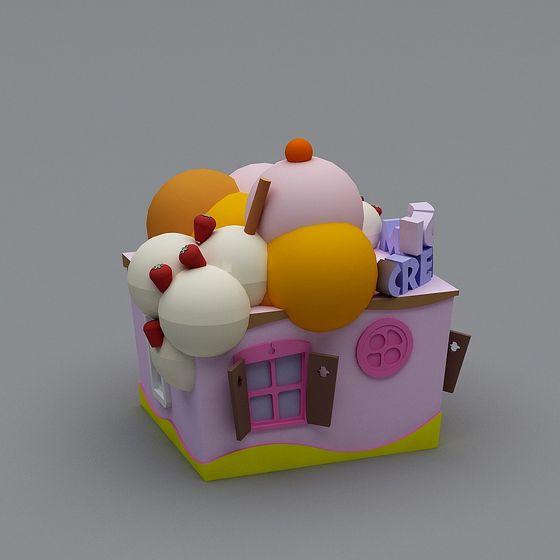 Sweet Treats Bakery 3D model