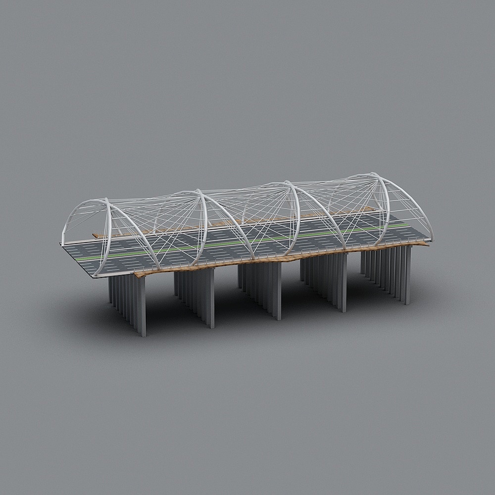 Future Bridge 3D model