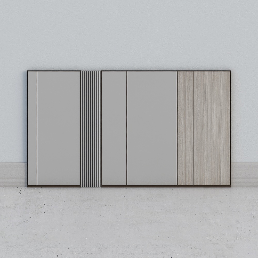 Urban Panel 3D model for Modern Interiors