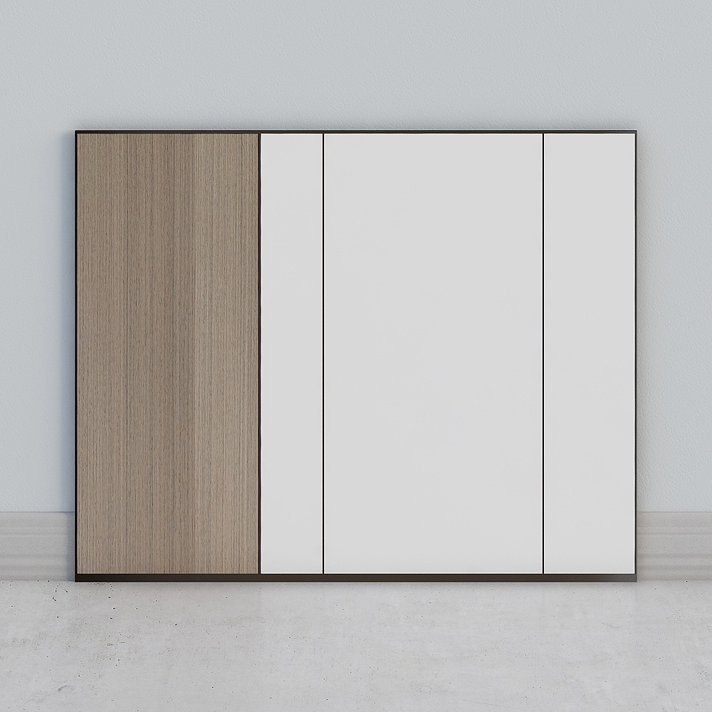 Pared de fondo de panel de madera estilo minimalista