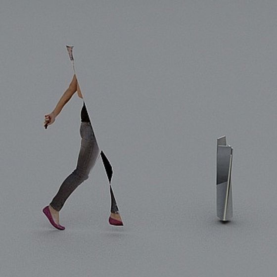 The Folded Walker 3D model