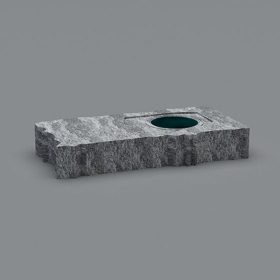 Stone Planter 3D Model for Creative Projects