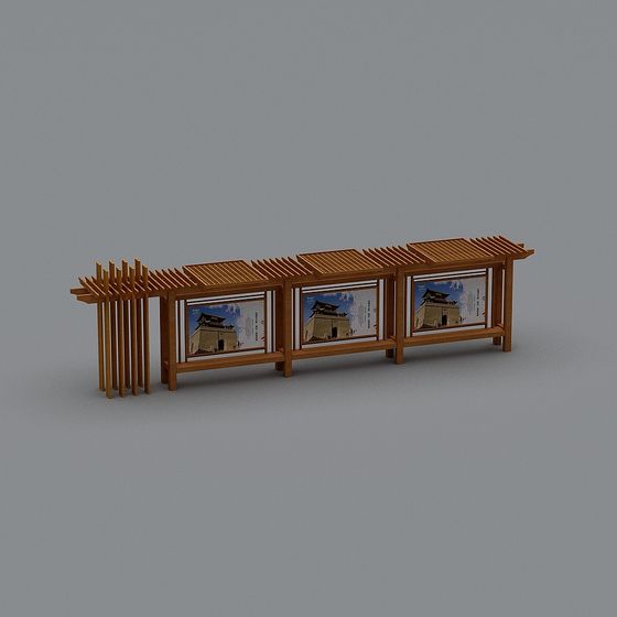 Eastern Pavilion 3D model