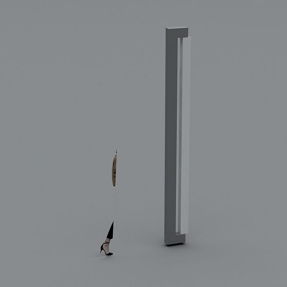 Minimalist High Pillar 3D model