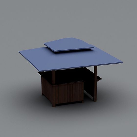 Elegant Stacking Table 3D model for Creative Projects