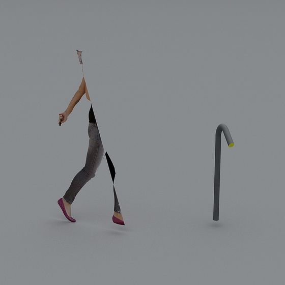 Urban Stroller 3D model