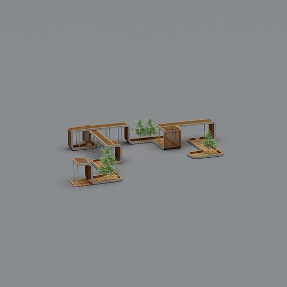 Urban Oasis 3D model