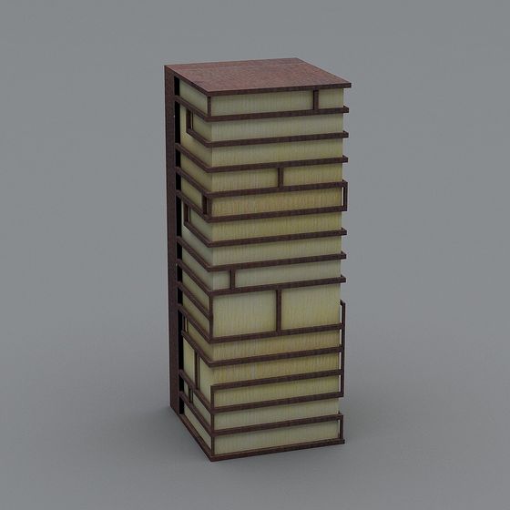 Futuristic City Tower 3D model for Creative Projects